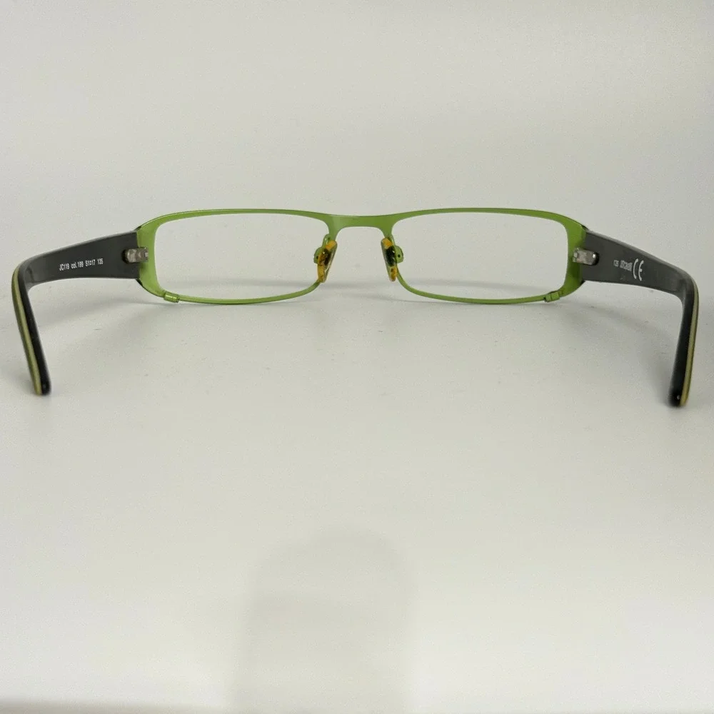 Just Cavalli JC119 col. 199 Eyeglasses Frames Black Green 51-17-135 Italy CE‎